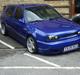 VW Golf 3  BLUE DIAMANT DØD R.I.P ( Tidl. Bil )