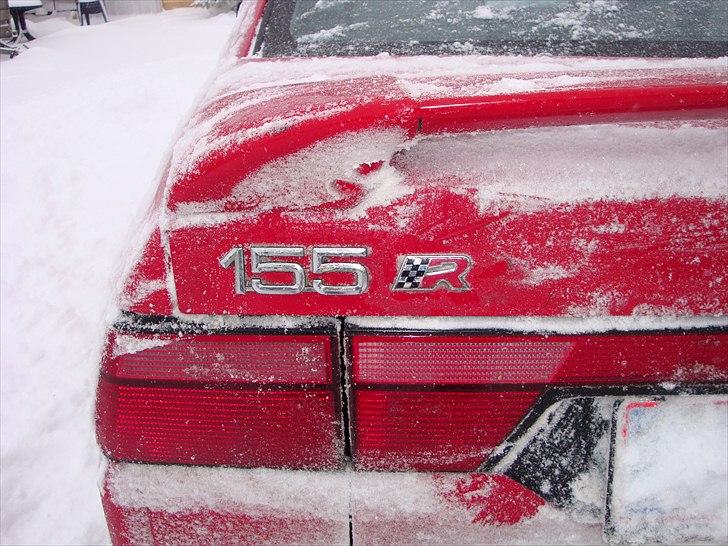 Alfa Romeo 155  v6 solgt - ved ikke hva det R står for. billede 3