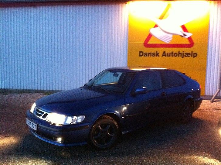 Saab 9-3 Turbo - Ny vasket foran Dansk Autohjælp Langeskov.  billede 4