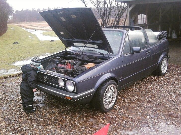VW Golf 1 Cab Solgt billede 7