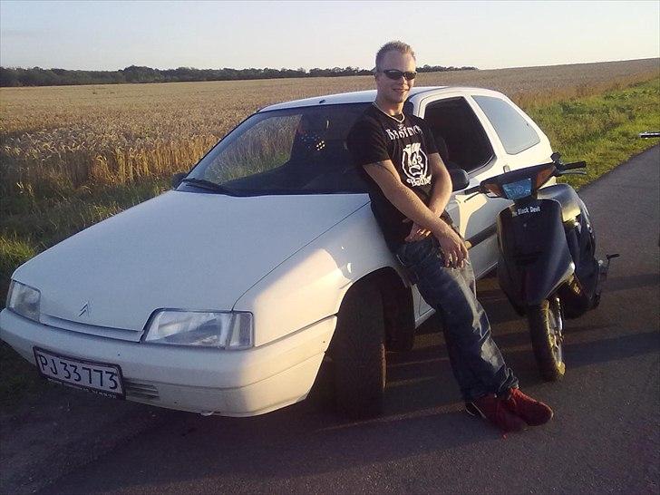 Citroën zx 1,4 i reflex solgt  - så fik vi lige en kold og lille tur på min dejlige jog :) billede 18