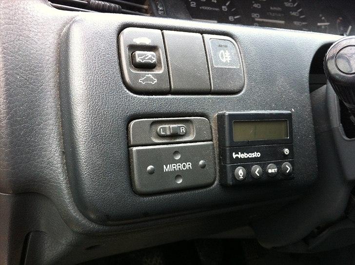 Honda Civic 1.6 ESI - Uhh dejligt, benzin fyr, elspejlene, og elsoltag ;) billede 6