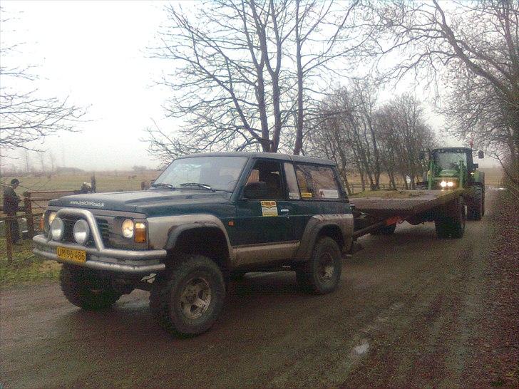 Nissan Patrol GR 2.8 ((((SKROTTET)))) - Test af Landbrugs Træk... billede 18
