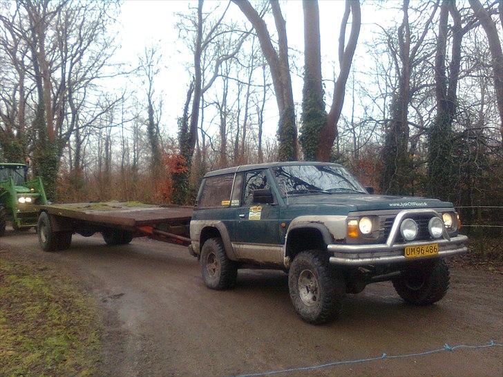 Nissan Patrol GR 2.8 ((((SKROTTET)))) - Test af Landbrugs Træk... billede 19