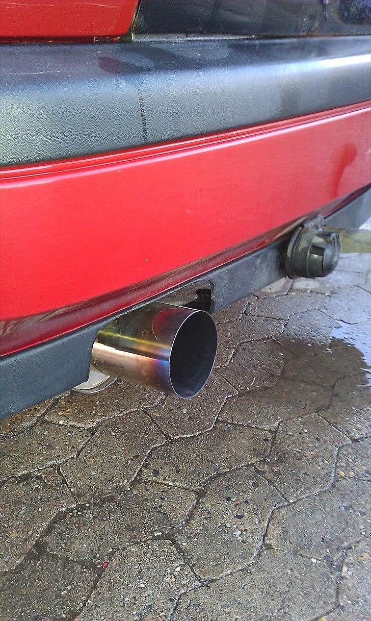 VW vento clx  - rustfri udstønings system samt ny bagpot :) billede 17