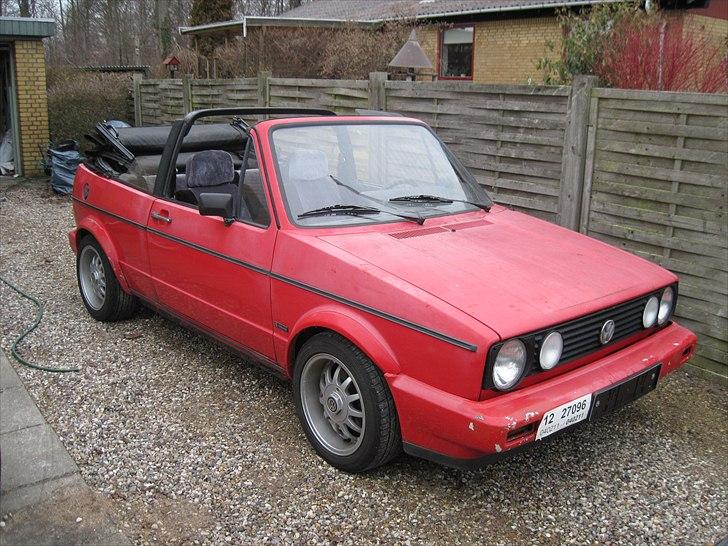 VW golf 1 cabriolet solgt billede 1