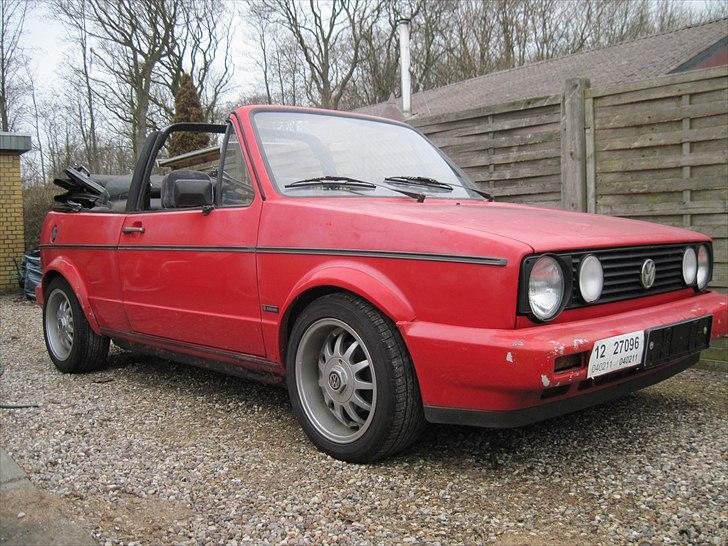 VW golf 1 cabriolet solgt billede 2