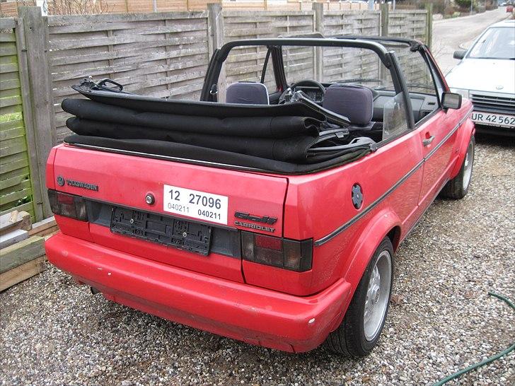 VW golf 1 cabriolet solgt billede 3