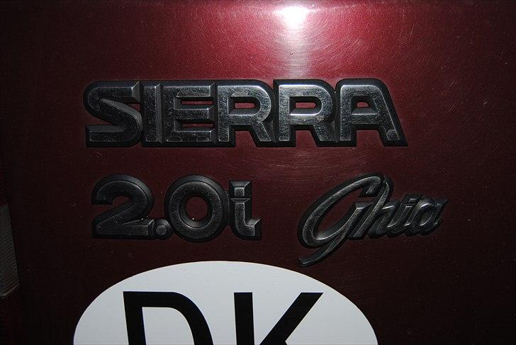 Ford Sierra 2.0i Ghia Stc billede 9