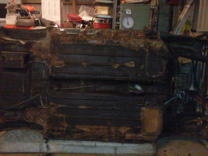 Austin-Morris mascot 850 mk3 - ja der er alligevel ikke så meget rust. billede 9