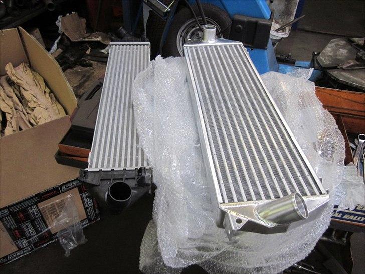 Ford Focus ST 225 #solgt# - Standard intercooler VS Pro Alloy WRC Intercooler billede 19
