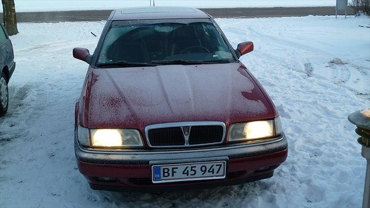 Rover 820 ti - Logo - En vikingebåd med løftede årer. Uh, der er koldt. billede 1