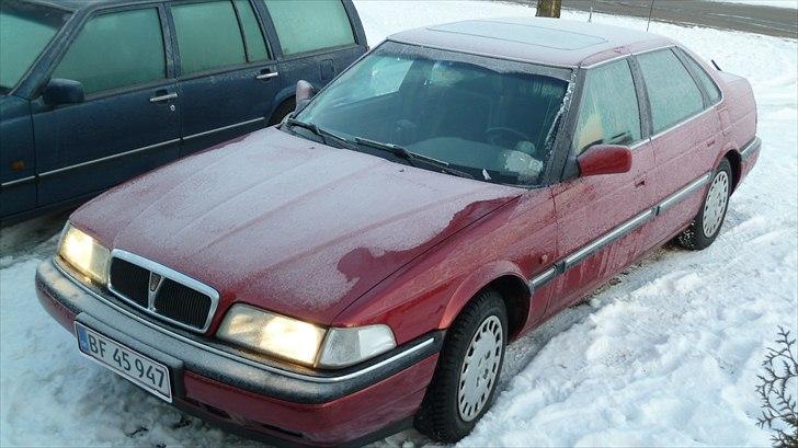 Rover 820 ti - Osrams "Night Breaker Plus" H3+H4 giver mere lys, LED positionspærer billede 2