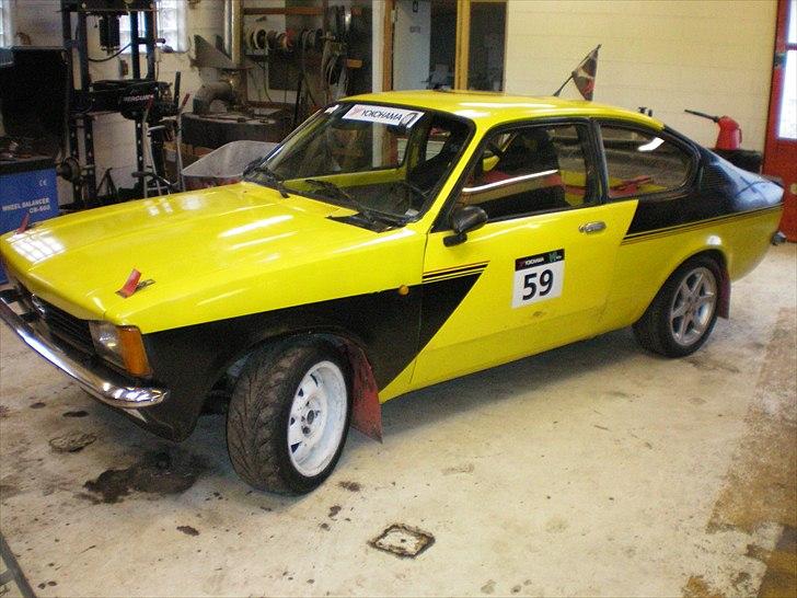 Opel kadett coupe gte - da den lige var købt , så der er et før billede billede 2