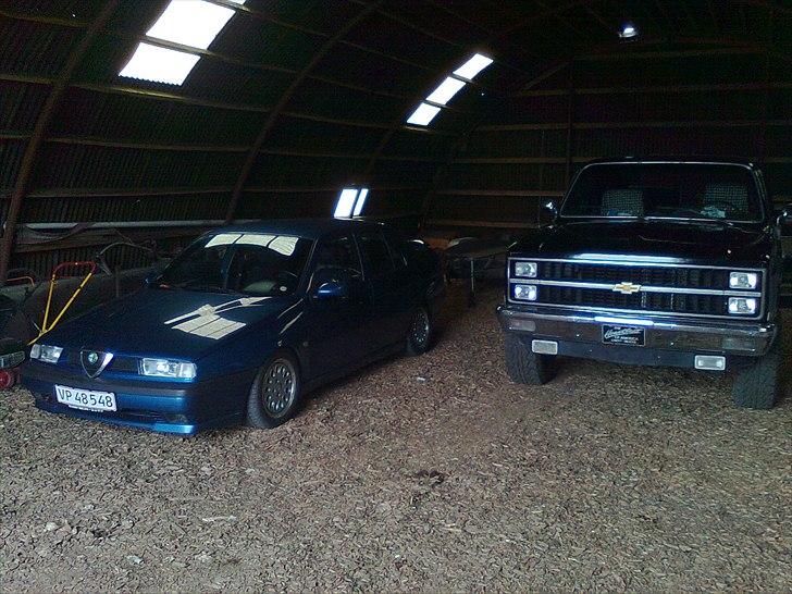 Alfa Romeo 155 2.0 TS          - sammen med min amrikaner  billede 18