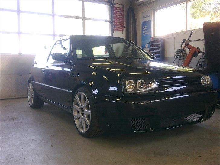 VW golf 3 solgt - lavet igen efter kørt galt og inden, der blevet stjålet ting fra den. billede 17