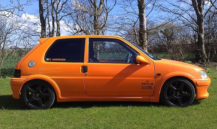 Peugeot 106 Rallye "Fanta" --Solgt--- - Opdateret med lidt stickers :D billede 15