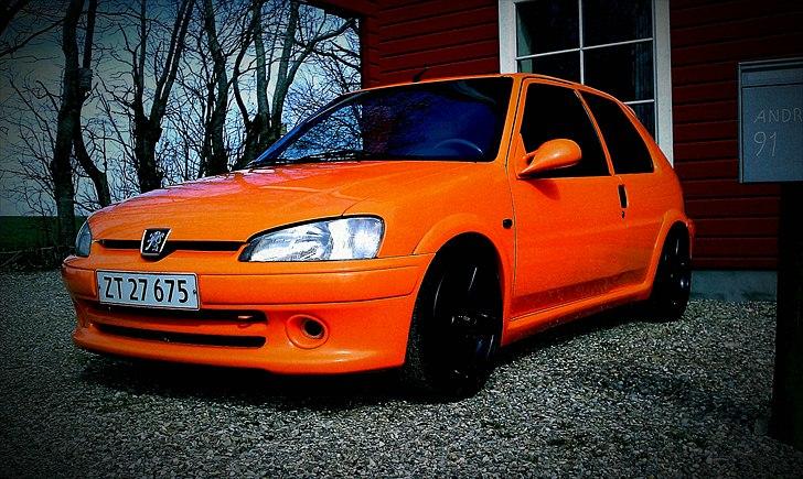 Peugeot 106 Rallye "Fanta" --Solgt--- billede 7