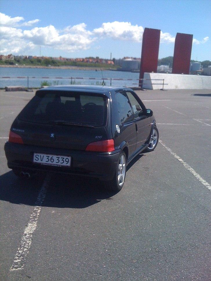 Peugeot 106 Gti. - Sådan så den ud da jeg købte den.  billede 8