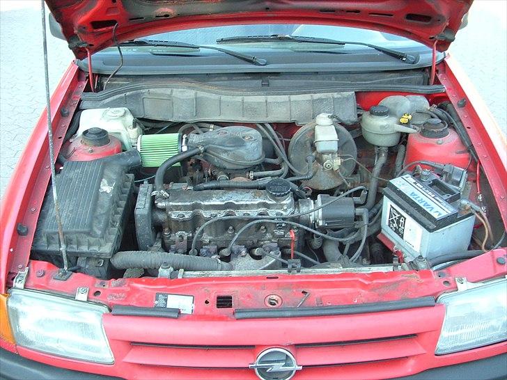 Opel Astra F CC - Green filter monteret, skal have fat i noget poleret rørføring i nærmeste fremtid! billede 10