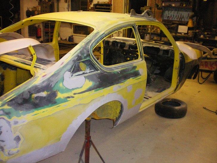 Opel kadett coupe gte - nu er den snart klar til ny lak  billede 8