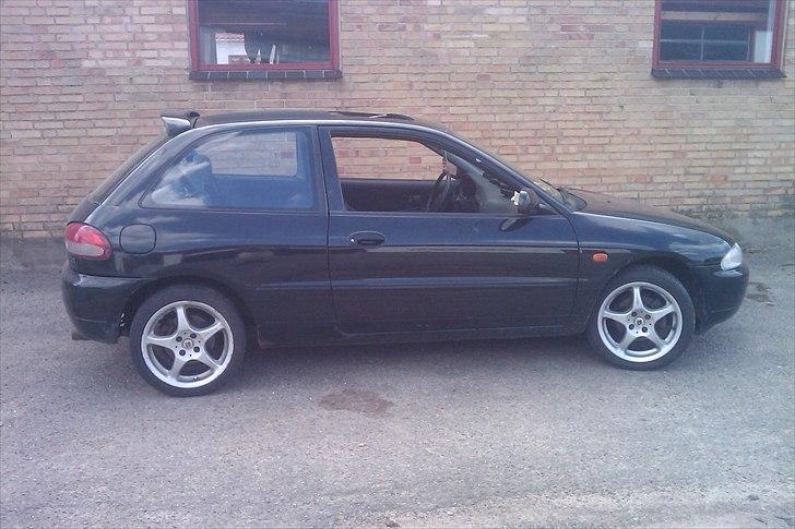 Mitsubishi Colt 1,8 GTI Solgt - Skulle lige se hvordan det så ud med de fælge :) billede 9