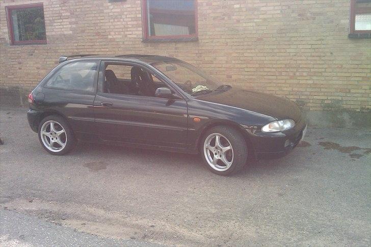 Mitsubishi Colt 1,8 GTI Solgt - Skulle lige se hvordan det så ud med de fælge :) billede 13