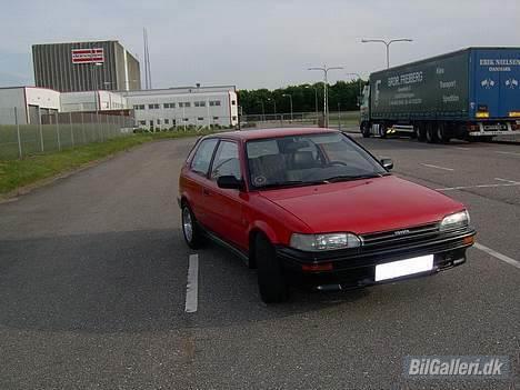 Toyota Corolla Turbo (Raceren) - Der skal en anden frontkofanger på for at gøre plads til intercooleren.  billede 4