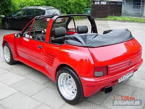 Peugeot 205 1,9 CTI DIMMA V-MAX billede 2