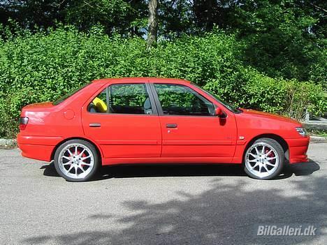 Peugeot 306 1,4 glx - Her fandt jeg også lige et godt sted til et billede efter at have ordnet bremser billede 5