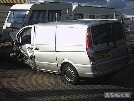 VW Polo 6N 1.6 - TOTALSKADET - Af en varevogn at være, er den rykket godt rundt! billede 14