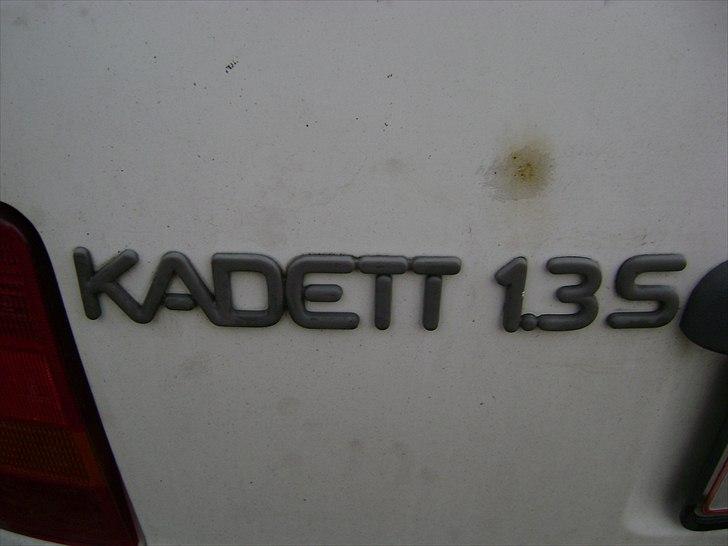 Opel KADETT E 1.3s SOLGT :) - jep :) kun en 1.3 S uden insprøjtning billede 7