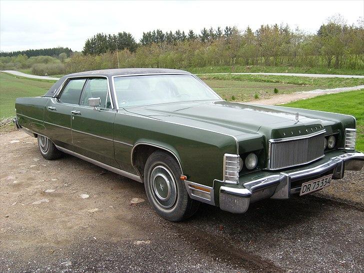 Lincoln continental town car - lige et lille billede mere fra før den blev skilt af billede 12