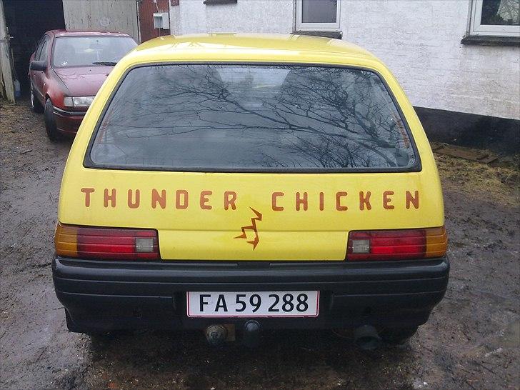 Daihatsu Charade (Solgt) - "Thunder Chicken" billede 2
