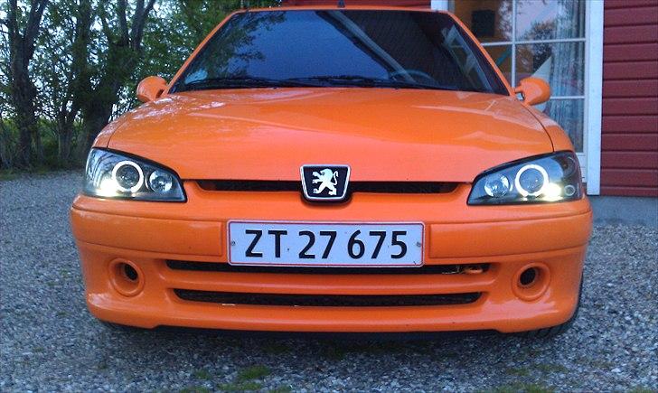 Peugeot 106 Rallye "Fanta" --Solgt--- - Nye forlygter :)  billede 4
