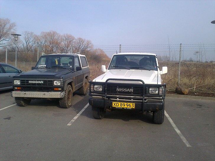 Nissan Patrol 2,8 solgt - På vej hjem fra sjælland hvor vi havde købt begge biler. billede 3