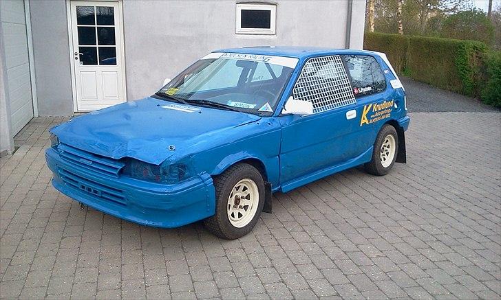 Toyota Corolla Folkeracer >SOLGT< - ny malet, og alle reklamer er sat på ;)  billede 5