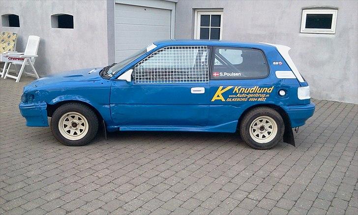 Toyota Corolla Folkeracer >SOLGT< - ny malet, og alle reklamer er sat på ;)  billede 7