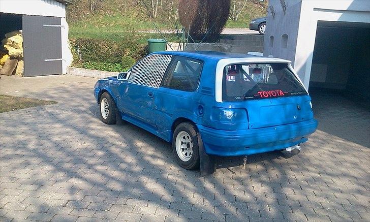 Toyota Corolla Folkeracer >SOLGT< - ny malet, og alle reklamer er sat på ;)  billede 9