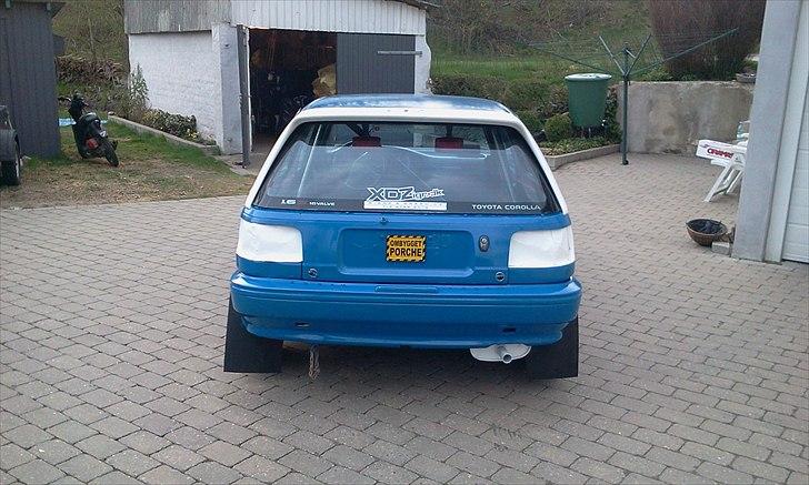 Toyota Corolla Folkeracer >SOLGT< - ny malet, og alle reklamer er sat på ;)  billede 10