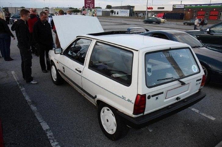 VW Polo 1,3 Turboombyg. - "Skidtbilen" (Bagrudestreamer) billede 1