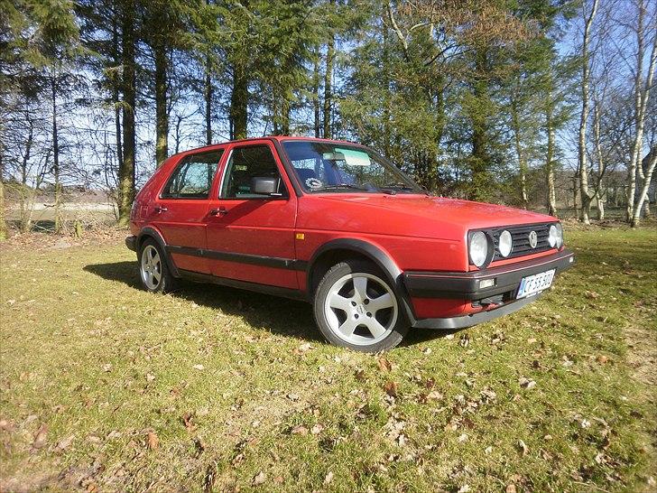VW golf 2 (død) - Som den står nu. billede 10