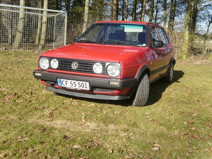 VW golf 2 (død) - Som den står nu. billede 12