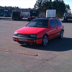 VW golf 3 solgt