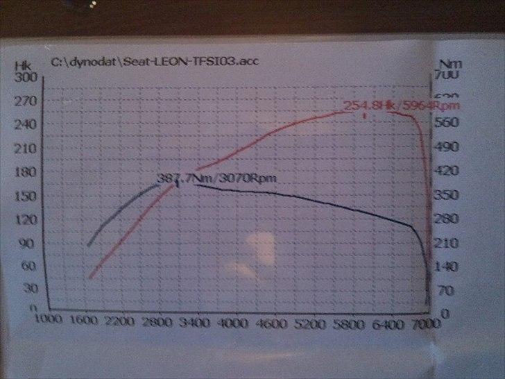 Seat Leon TFSI Solgt - Testen efter chip billede 20