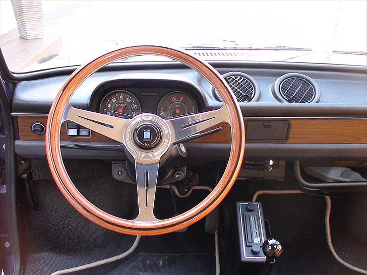 Fiat 127 BERLINA  "macchina del tempo" - Sikke et "cockpit" !!! billede 8