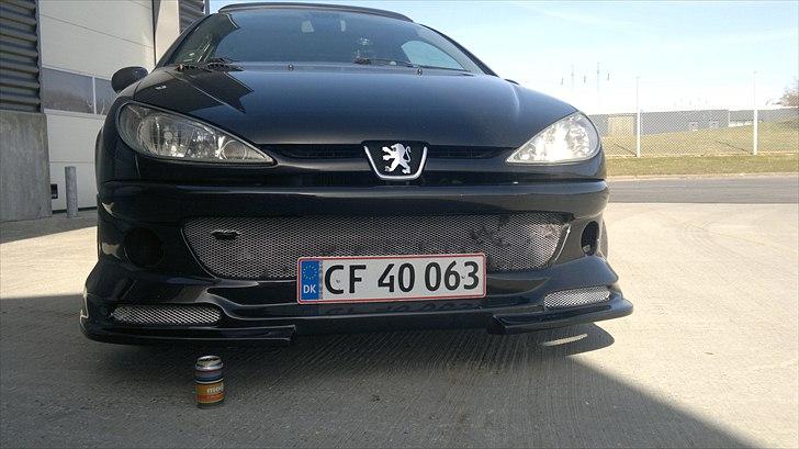 Peugeot 206 2.0 GTI - Nyt frontskørte. billede 13