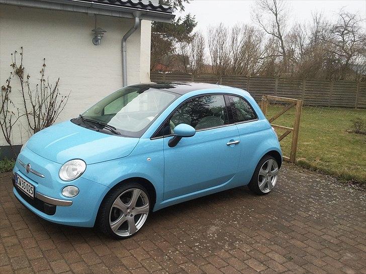 Fiat 500 1,2 Lounge Start/Stop SOLGT billede 1