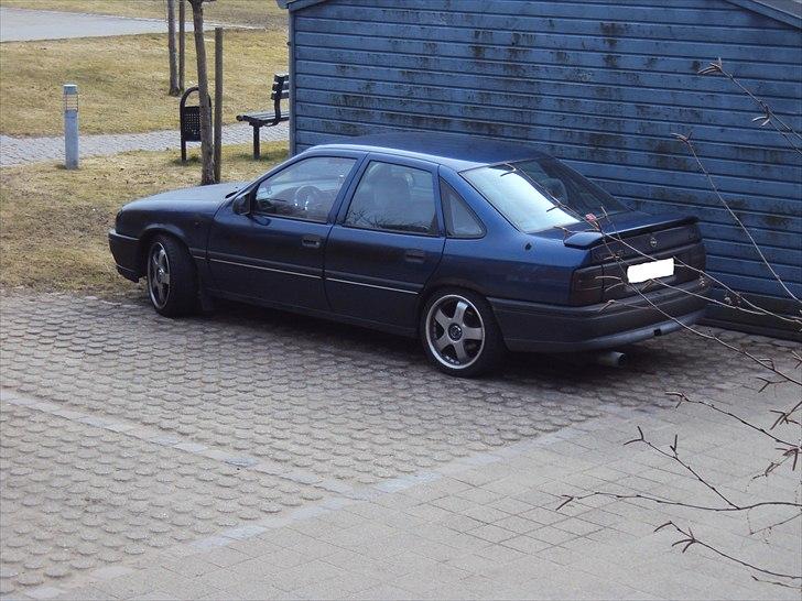 Opel Vectra A - Taget fra Camet der kigger på bilen hele tiden. billede 5