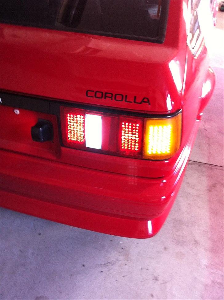 Toyota Corolla AE86 SOLGT - Mit lille vinter LED projekt billede 14